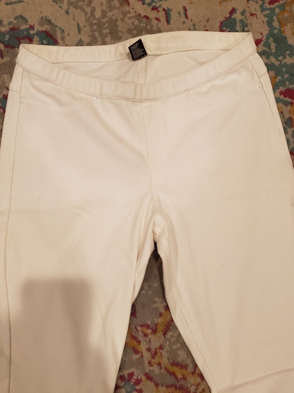 HUE White Jeggings